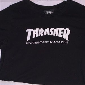 Original black thrasher t-shirt